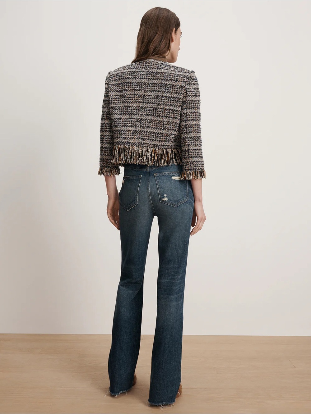 Veronica Beard Lyons Fringe Blazer - Picture 10 of 14